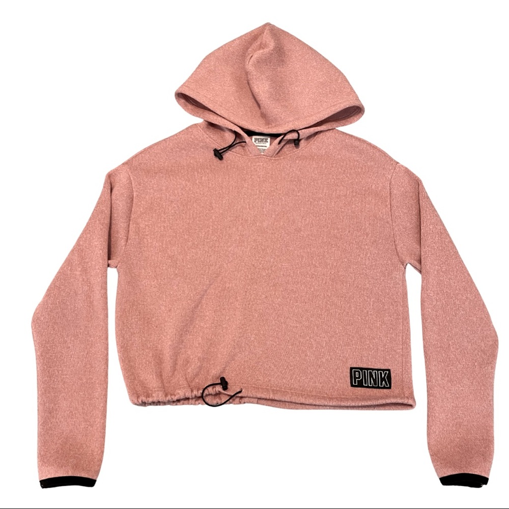 Cropped sweater with pull - Pink